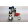 Washing Machine Angle Valve & Handle 15mm x 3/4 BSP.