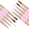 Nail Art Brushes, Pack of 5, Professional Nail Brush, Double