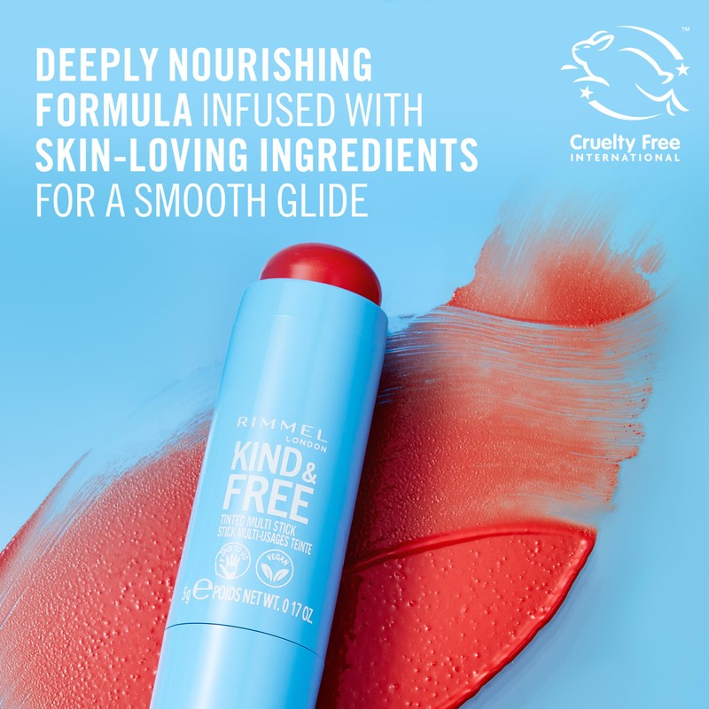 Rimmel Kind & Free Multi-Stick 002 Peachy Cheeks