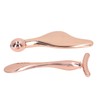 2pcs Face Roller Massage Sticks Cooling Metal Facial Massage Tools