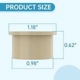 30 Pcs Trdzi Pool Cover for Fence Hole Deck Patio Ground Pool Fence Hole Cap(Fit Standard 1" Diameter Holes)