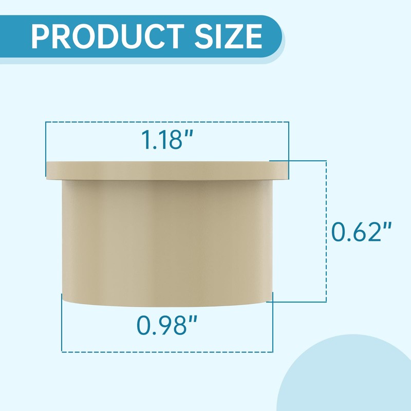 30 Pcs Trdzi Pool Cover for Fence Hole Deck Patio