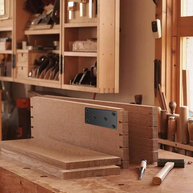 Flat Brackets for Wood Flat Mending Plate Straight Brace Flat