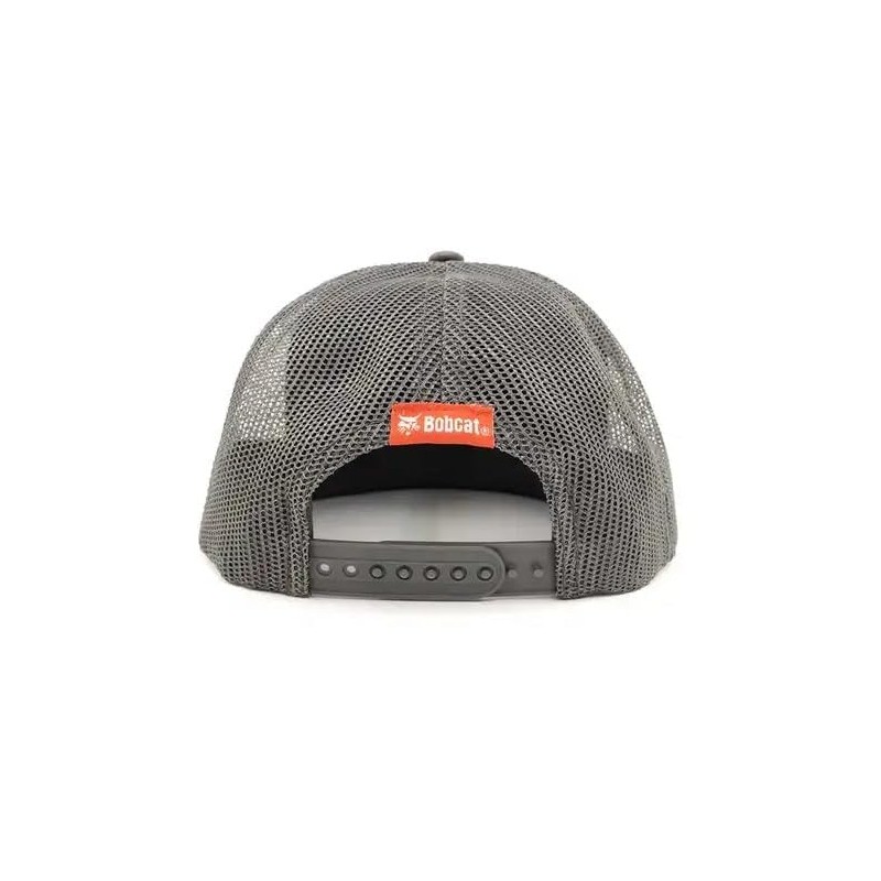 Generic Bobcat Grey Flat Bill HAT, 7535776, One Size-Large