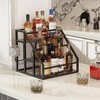 Vantimo Coffee Syrup Rack Organizer, 3 Tier Countertop Storage Shelves,