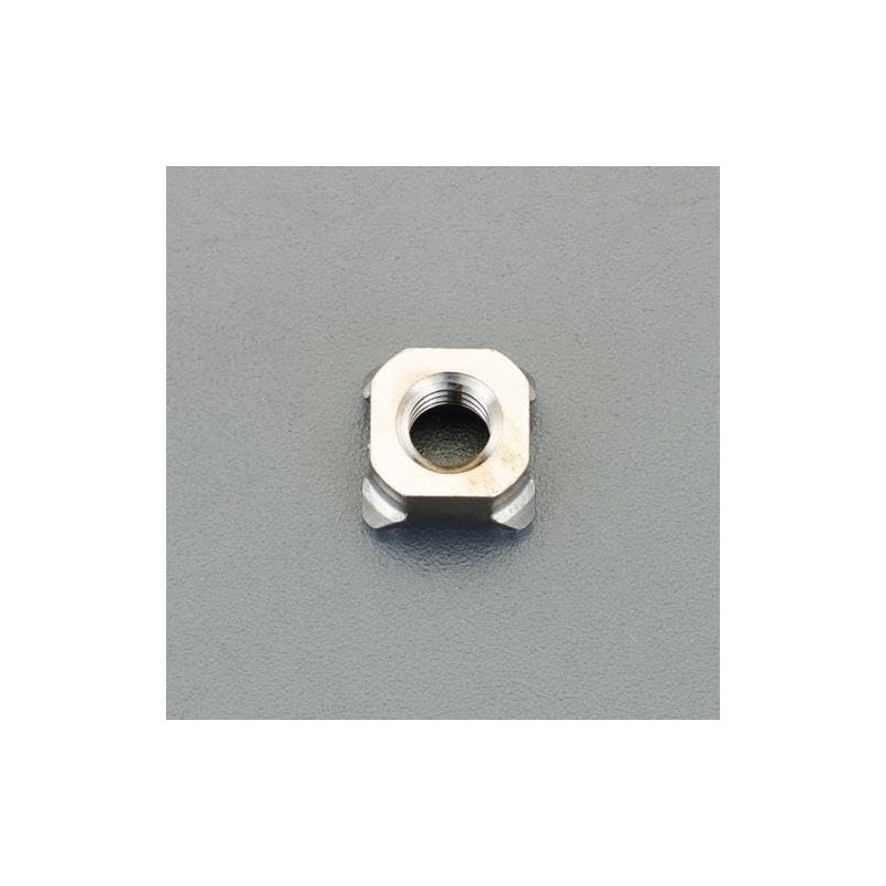 Esco EA949LW-306 M6 Square Weld Nut (No Pilot/Stainless Steel/10 Pieces)