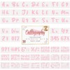 Patemby 50PCS Calligraphy Stencil Template Kit - 4 Inch and