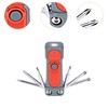 F Fityle Multifunctional Screwdriver Tool, Pocket Screwdriver Phillips and Flat