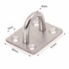 COTOWIN Stainless Steel Heavy Security Hasp (5-inch)