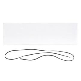 HECASA Front Window Glass Compatible with 1966-1977 Ford Bronco Windshield Glass Clear Tempered Glass