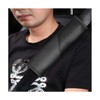 MUQIDA 2PCS Car Seat Belt Covers, Carbon Fiber Seatbelt Pads