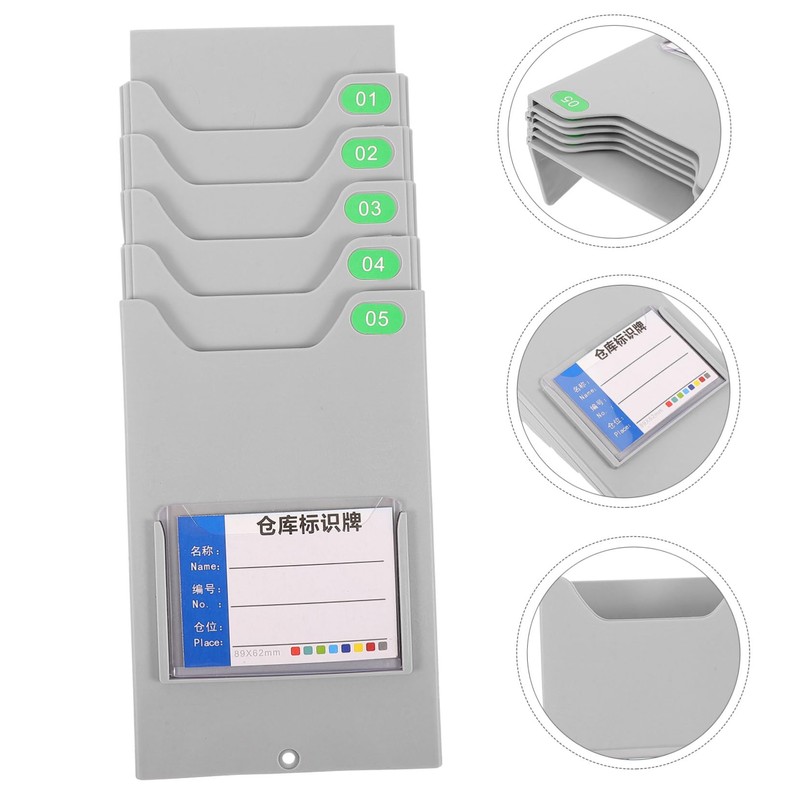 Operitacx Holder of a storage material card, holder of material