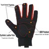 HANDLANDY Anti Vibration Safety Work Gloves for Men Women, Breathable