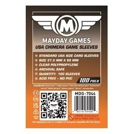 Mayday Games Robinson Crusoe: Voyage of The Beagle Game Accessory- Standard Card Sleeve Bundle