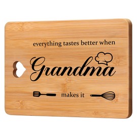 Grandma Gifts, Gifts for Grandma, Grandma Christmas Gifts, Birthday Gifts for Grandma, Kitchen Gifts for Grandma, Gifts for Nanny, Grandma,Nana,Granny, Cutting Board.