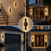 OUVR Outdoor LED Wall Light, Modern Exterior Sconce, Waterproof Porch