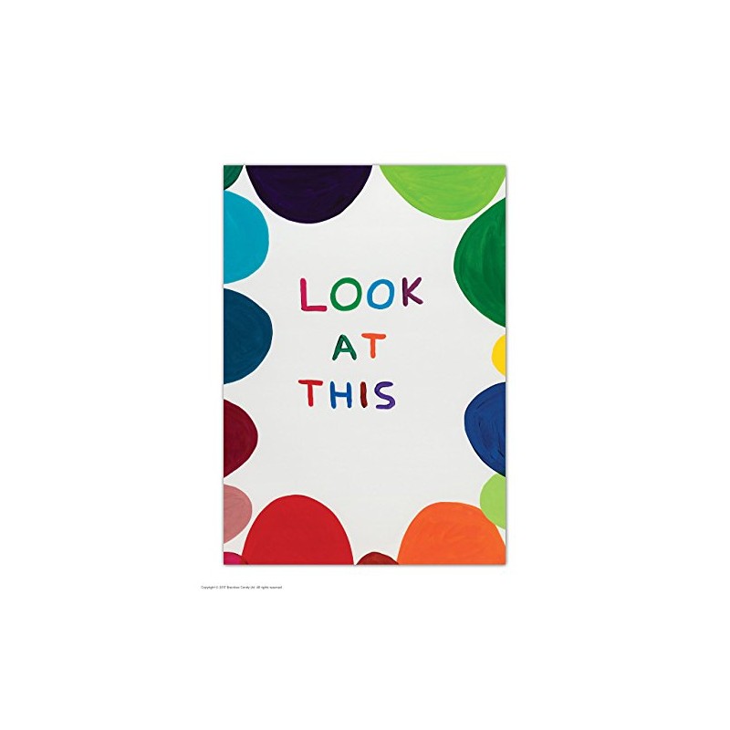 Brainbox Candy Funny Humorous 'David Shrigley Look At This' Novelty