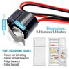 W10225581 Refrigerator Bimetal Defrost Thermostat (Fixes Temperature Issues) Replacement Part