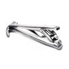 Yoursfs Strong Hammer Tie Clips Mens Tie Clip Matte Stainless