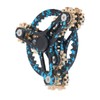 Pure Brass Gears Linkage Hand Gyroscope Toy Break Bad Habits