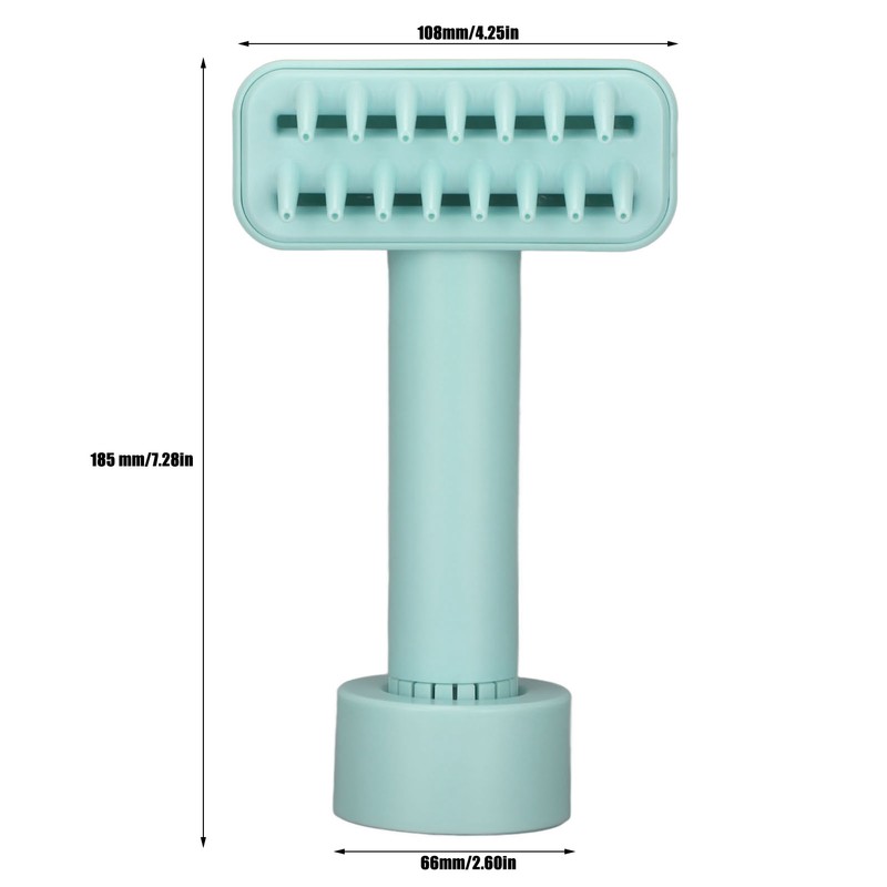 Electric Pet Grooming Brush USB Wireless Charging 3 Speeds Adjustable