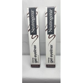 Neutrogena 2 Pack Neutrogena Intense Gel Eyeliner, Dark Brown 30, Water Resistant, ( .1g)