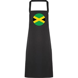 Hippowarehouse Jamaica Flag Apron kitchen cooking painting DIY onesize adult