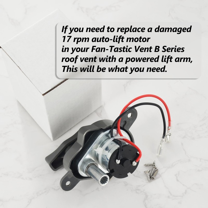 ZNTVW RV Fan Vent K6010-81 17 RPM Lift Motor B
