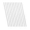 12 Pcs Clear Plastic Sticks Acrylic Dowel Rods Round Rod