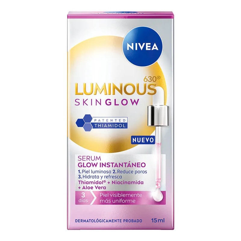 Nivea Serum Skin Glow Instantneo 15ml Todo Tipo De Piel