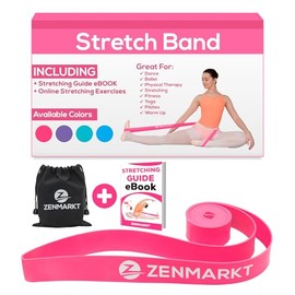Zenmarkt Bandas Elásticas para Flexibilidad y Fuerza - Bandas Elásticas de Ballet Ideales para Tener como Equipo de Danza en Cada Competencia - Adecua