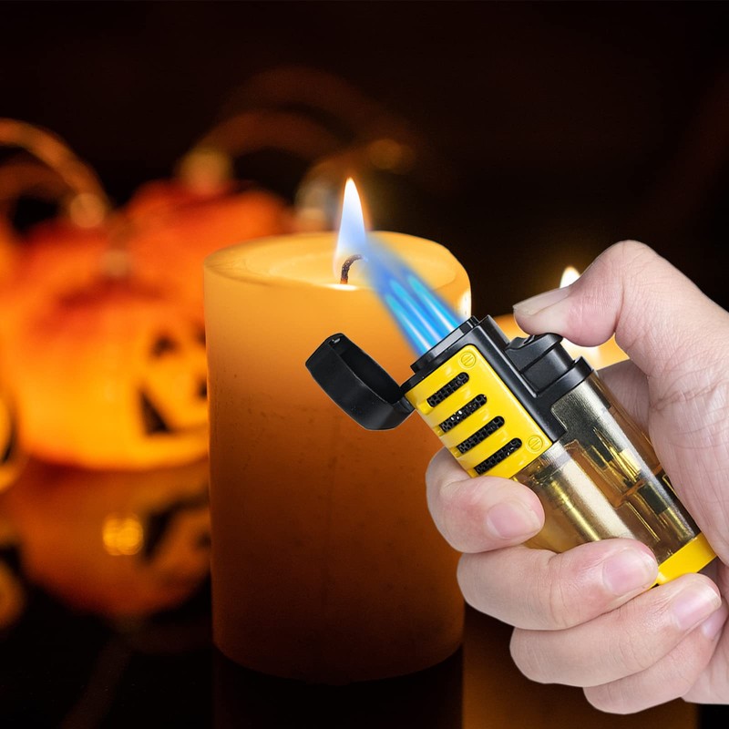 Zoocura Torch Lighter 2 Pack Triple Jet Flame Butane Torch
