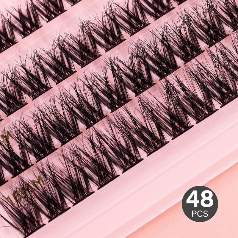 False Eyelashes Natural style, Multipack False Eyelashes, Lash Clusters, Lengthening