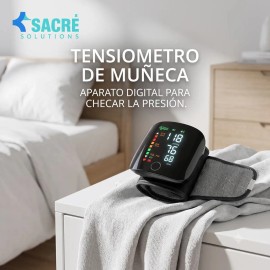 Tensiómetro Digital de Muñeca Negro - Sacré Solutions