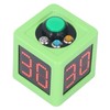 Cube Timer 1.4in 4 Sided Digital Shot Countdown Stopwatch for