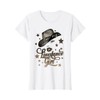 Cowboy Hat Line Dance Queen Silhouette per I Ballerini Maglietta