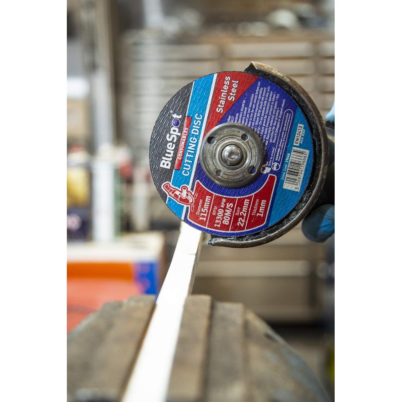 Blue Spot Tools 19666 115MM (4.5") Stainless Steel Cutting Disc