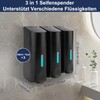 Soap Dispenser ABS 3 x 350 ml Manual 3 Chamber