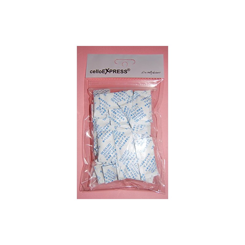 celloexpress Silica Gel Pouches - 0.5g Silica Gel in Tyvek