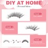 Glowingwin Individual Lashes 228 PCS Cluster Lashes Volume False Eyelashes