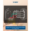 DEWENWILS Dimmer Switch for LED Lights, 600W Incandescent/Halogen and 150W