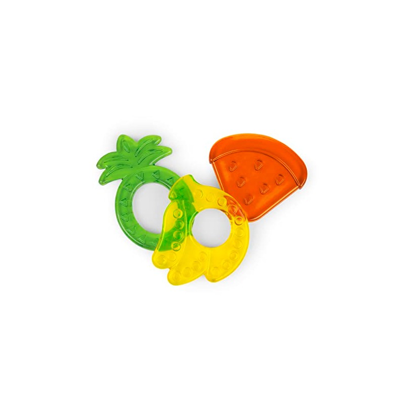 Bright Starts Juicy Chews 3-Pack Textured Teethers - Watermelon, Pineapple,