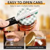 Set of 2 Adjustable 2-in-1 Jar Opener, Manual Lid Opener,
