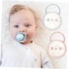 6 Pcs Pacifier Box Travel Container Pacifier Case Holder Pacifier