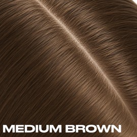 Clairol polvo ocultante temporal para retoques de raíces, Marrón medio, Paquete de 1