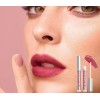 Set De 4 Labiales Mate Labial Resistencia Agua Color Rojo