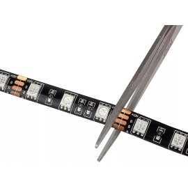 LEDupdates 8ft LED light strip color change RGB for TV background under cabinet ambient