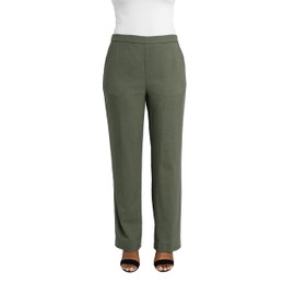 Briggs New York Women's Pull On Straight Leg Woolie Pant