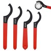 EVDZNA Thread Wrench, Pack of 4 Hook Wrench Tool, Shock