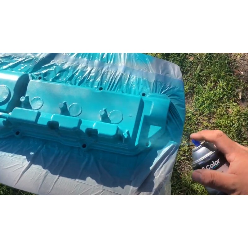 Dupli-Color Torque N Teal Caliper Brake Spray Paint Engine Enamel